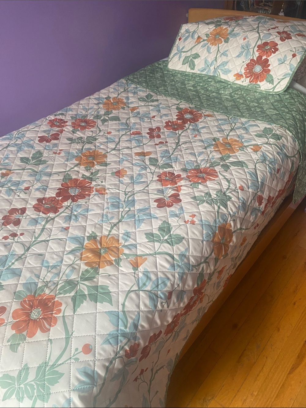 Addison Park Rosalie Floral 3-Pc. Quilt and Tote Set, Twin